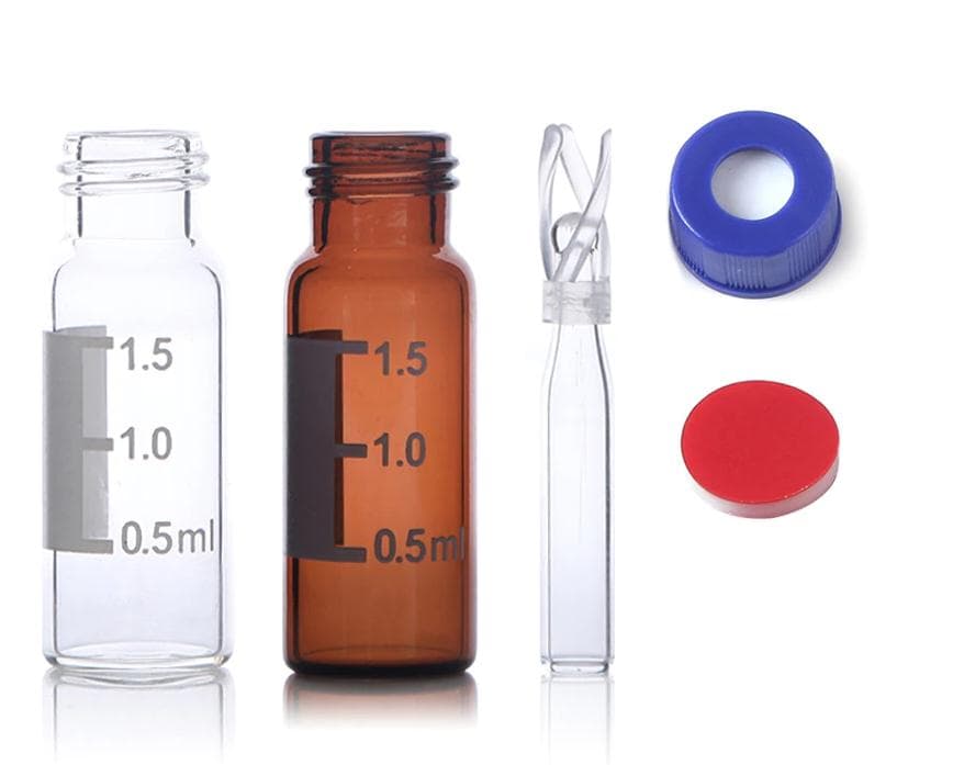 waters HPLC glass vials standard opening